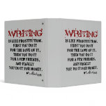 Moliere Writing Quote Binder