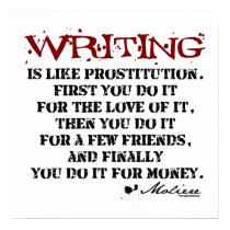 Moliere Writing Quote posters