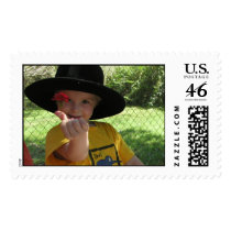 Molly and a Rose postage