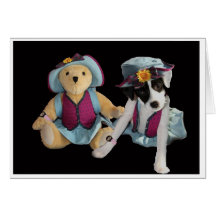 Molly and Friend Bear Cards