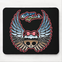 Molly Chrome Bike Mousepads