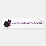 molly, Domestic Violence Affects Us too Bumper Stickers