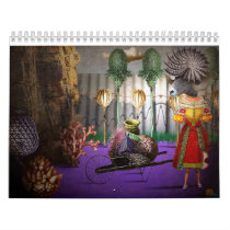 Molly loved her prize garden2 wall calendar