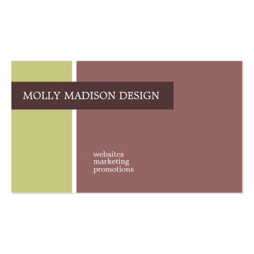 Molly Madison Business Cards