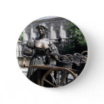 Molly Malone and Wheelbarrow Ireland Button