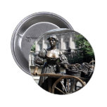 Molly Malone and Wheelbarrow Ireland Button