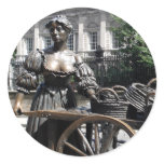 Molly Malone and Wheelbarrow Ireland Sticker