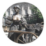 Molly Malone and Wheelbarrow Ireland Sticker