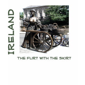 Molly Malone and Wheelbarrow Ireland T Shirt shirt