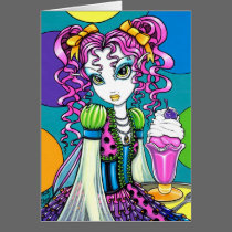 "Molly" Rainbow Ice Cream Fairy Card