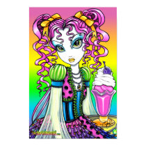 "Molly" Sherbet Ice Cream Rainbow Fairy Poster posters