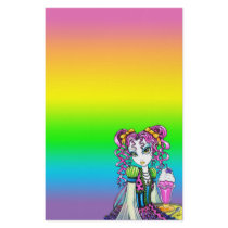 "Molly" Sherbet Ice Cream Rainbow Fairy Stationery