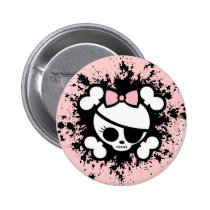 Molly Splat Pinback Buttons