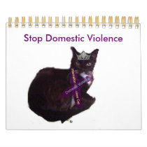 molly, Stop Domestic Violence Wall Calendar