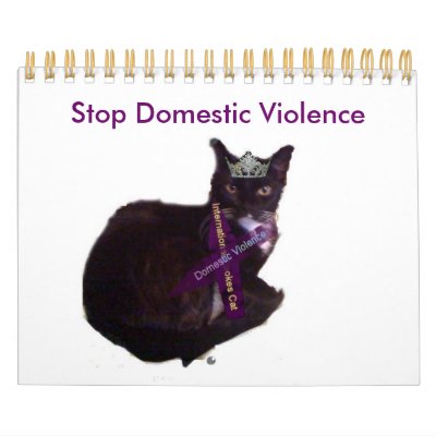 molly, Stop Domestic Violence Wall Calendar