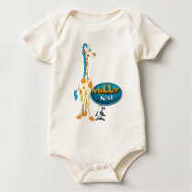 Molly the Giraffe & Kai the Penguin baby  t-shirts