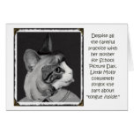 Molly's School Picture blank Greeting Card