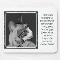 Molly's School Picture mousepads