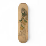 Molokai, 1897, Vintage Hawaii Map Custom Skate Board