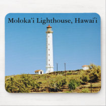 Moloka'i Lighthouse, Hawai'i Mousepad mousepads