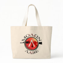 Molon Labe Canvas Bag