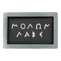 Molon Labe Belt Buckle belt buckles