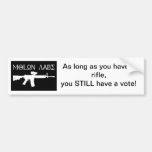 Molon Labe Bumper Sticker