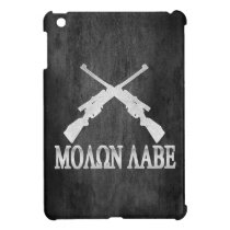Molon Labe Crossed Rifles 2nd Amendment iPad Mini Case