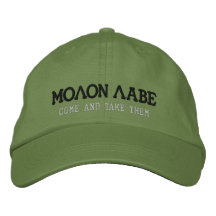 MOLON LABE EMBROIDERED HATS