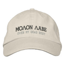 MOLON LABE EMBROIDERED BASEBALL CAPS