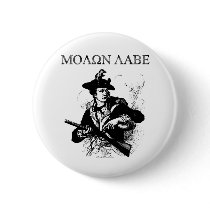 Molon Labe Minuteman buttons by bizarretees Molon Labe Minuteman buttons
