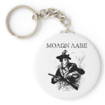 Molon Labe Minuteman Keychains
