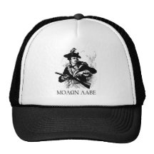 Molon Labe Minuteman Trucker Hats