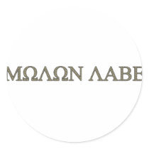 Molon Labe stickers by bizarretees Molon Labe stickers