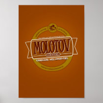 Molotov Cocktail Beer Print