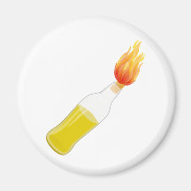 Molotov cocktail magnets