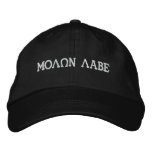 MOLQN LABE EMBROIDERED BASEBALL CAP