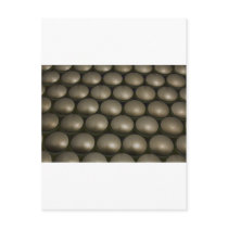 molten blobs post card