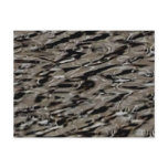 Molten Silver waves fantasy science fiction armour Postcard