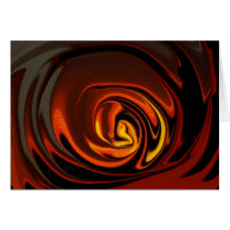 Molten Sunset card cards