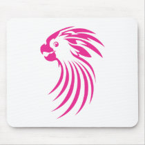 Moluccan Cockatoo Mouse Pad