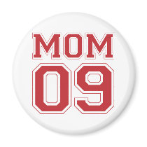 Mom 2009 - Red magnets