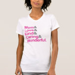 Mom & ampersand T shirt