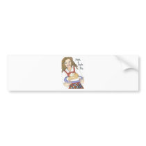 Mom and Apple Pie Bumper Sticker