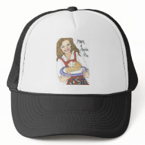 Mom and Apple Pie Mesh Hats