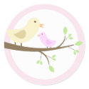 Mom and Baby Bird sticker