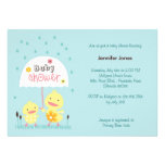 Mom and Baby Chick Custom Announcements