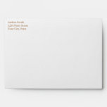 Mom and Baby Giraffe Baby Shower Envelopes