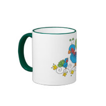 Mom and Baby Peacock Mug