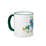 Mom and Baby Peacock mugs